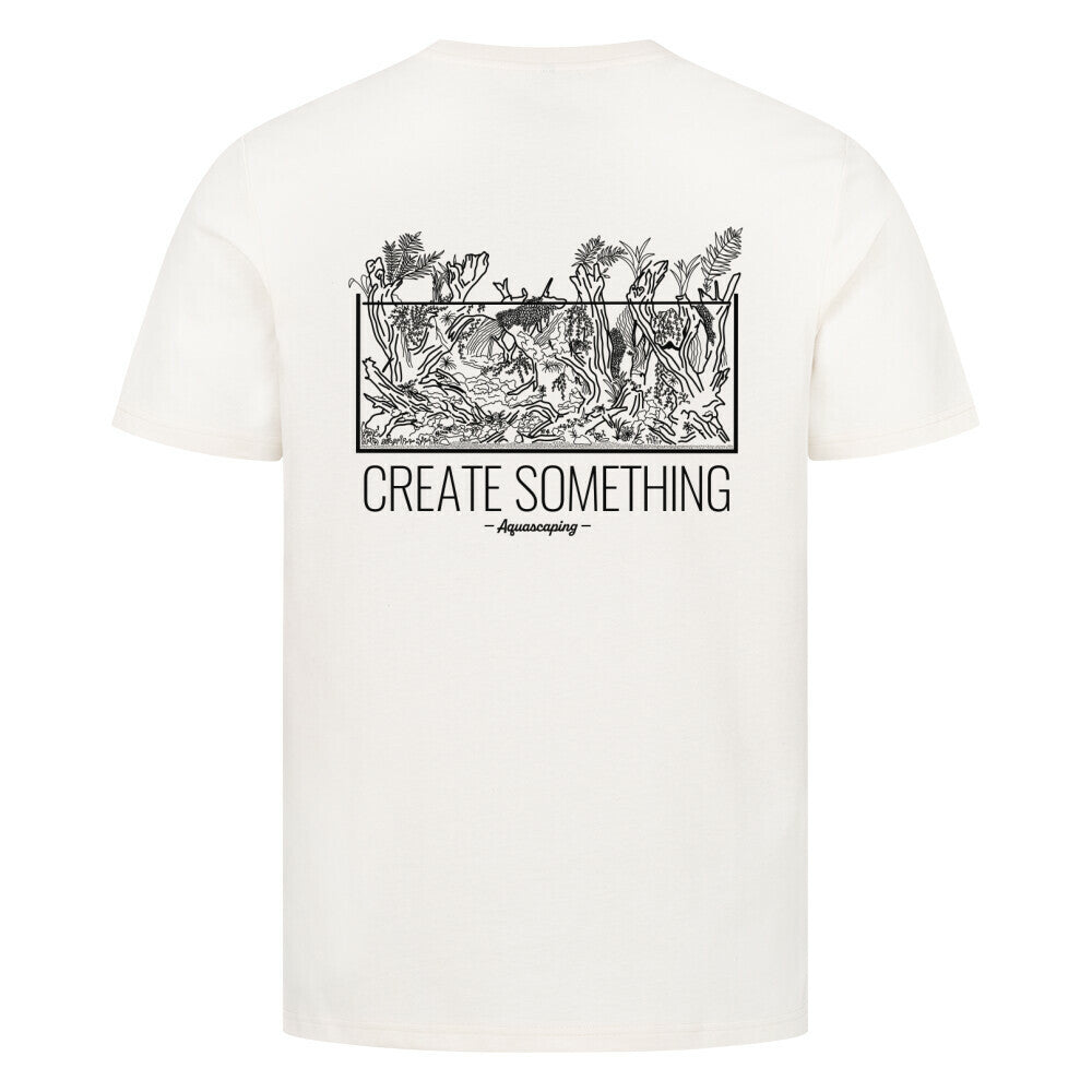 Create Something Aquarium (Backprint) - T-Shirt - Pachi Aquarium