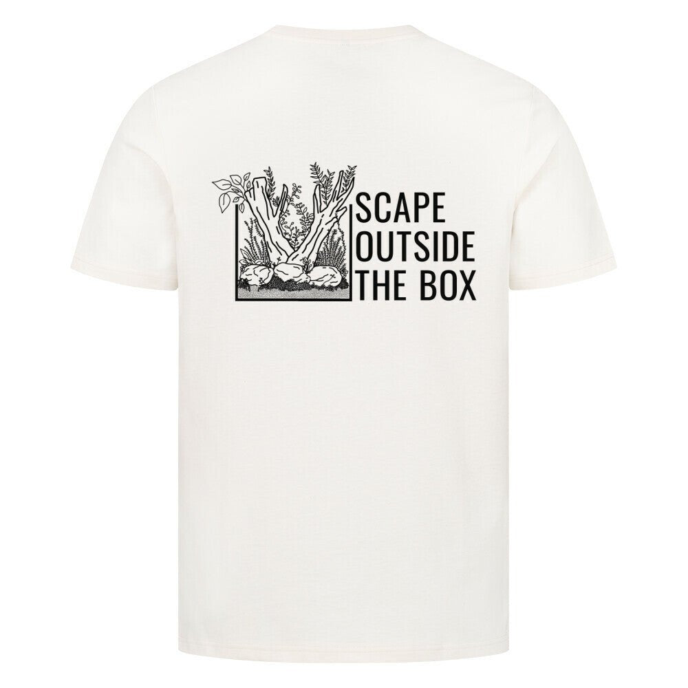 Scape Outside The Box (Backprint) - T-Shirt - Pachi Aquarium