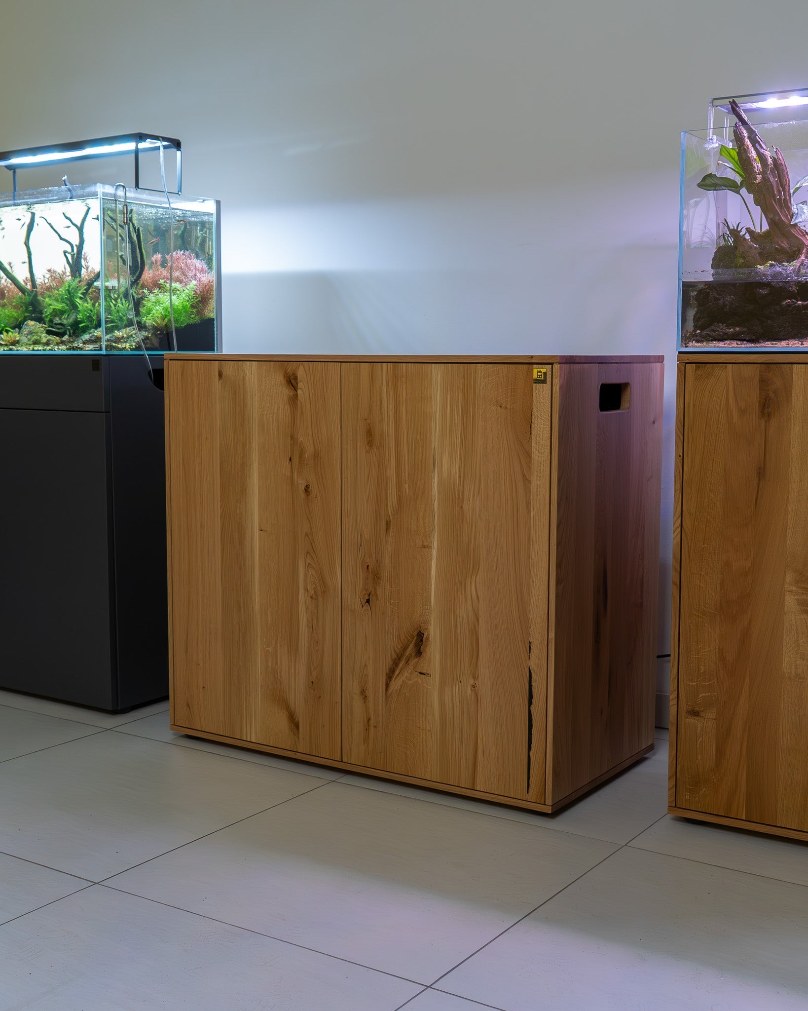 Aquarium Massivholz Unterschrank 90x45cm - Pachi Aquarium