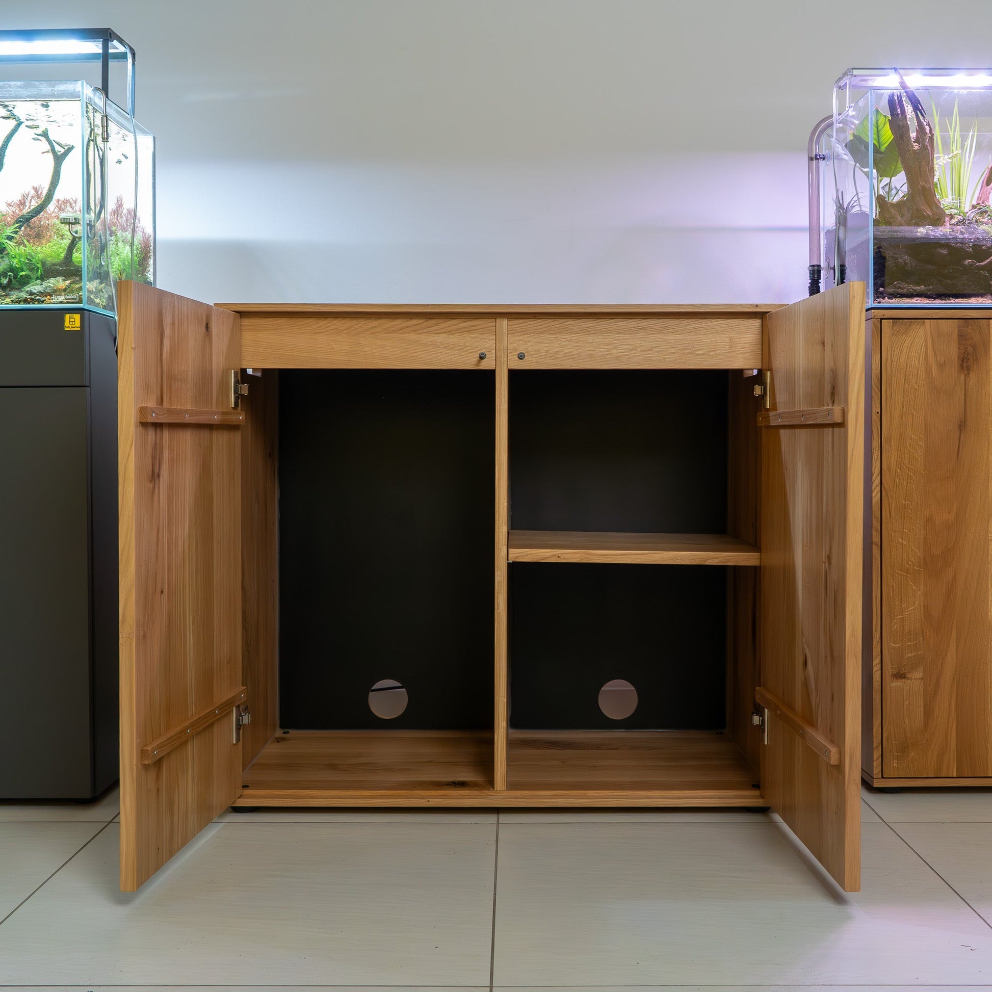 Aquarium Massivholz Unterschrank 90x45cm - Pachi Aquarium